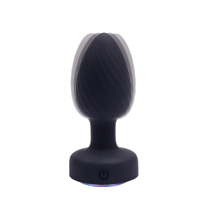 Dop anal vibrant rotativ Achelous Fantasy USB 10cm
