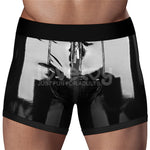 Pantaloni scurți Chic Strap-On (talie 71-79 cm) Negri