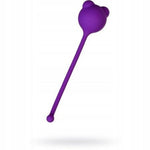 Bile vaginale din silicon AToys violet 12 cm