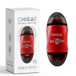Masturbator pentru gură și vagin Happy Cup cu vibrații MX