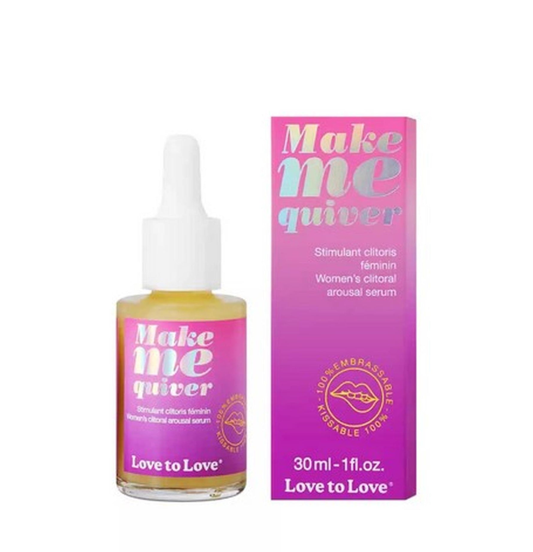 Ser stimulator clitoridian Love to Love, Mentă, 30 ml