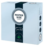 Prezervative vegane Mister Size 47 mm 36 bucăți