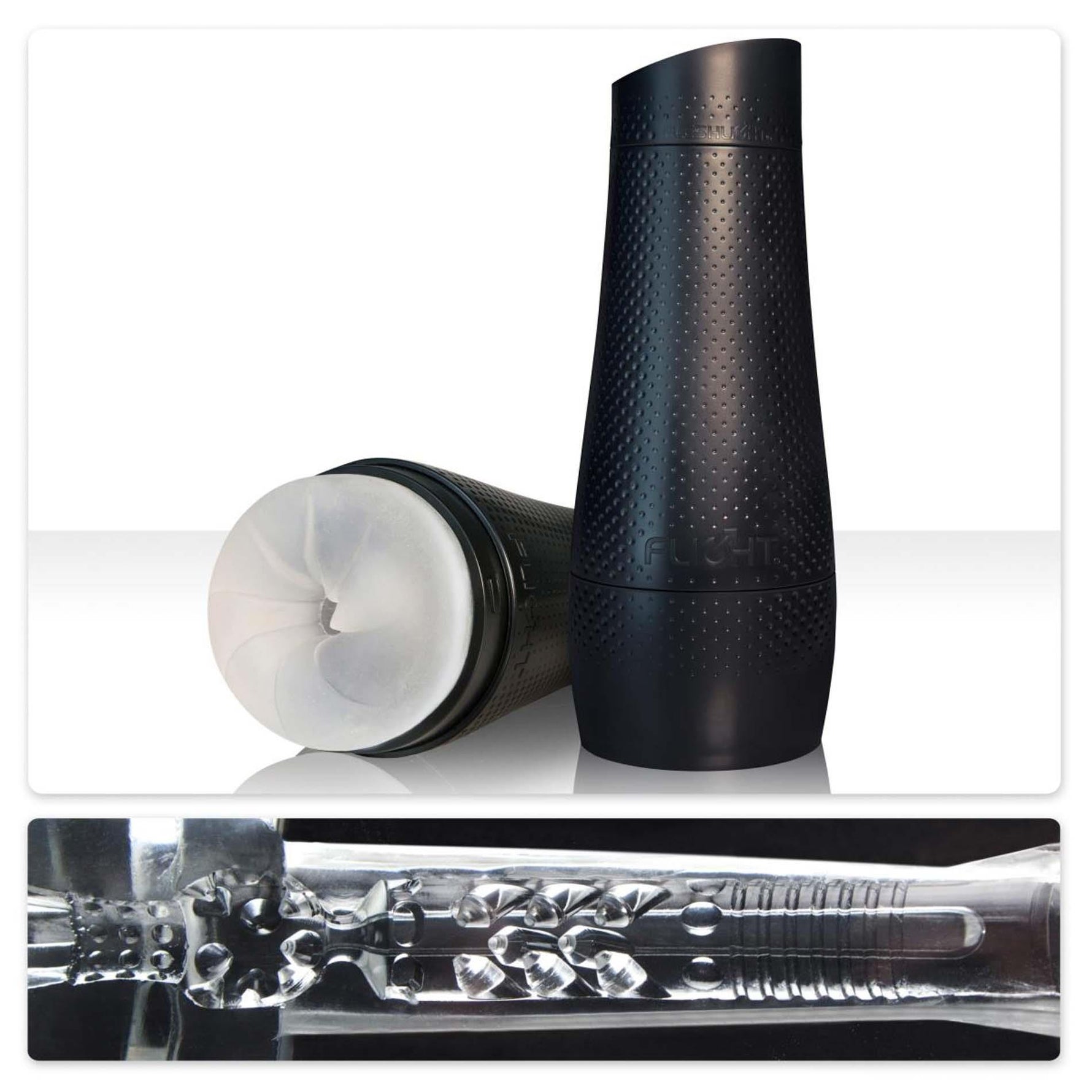 Masturbator anal Fleshlight Flight Pilot Negru 22 cm