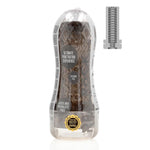 Masturbator texturat RealRock TPE Negru 21 cm