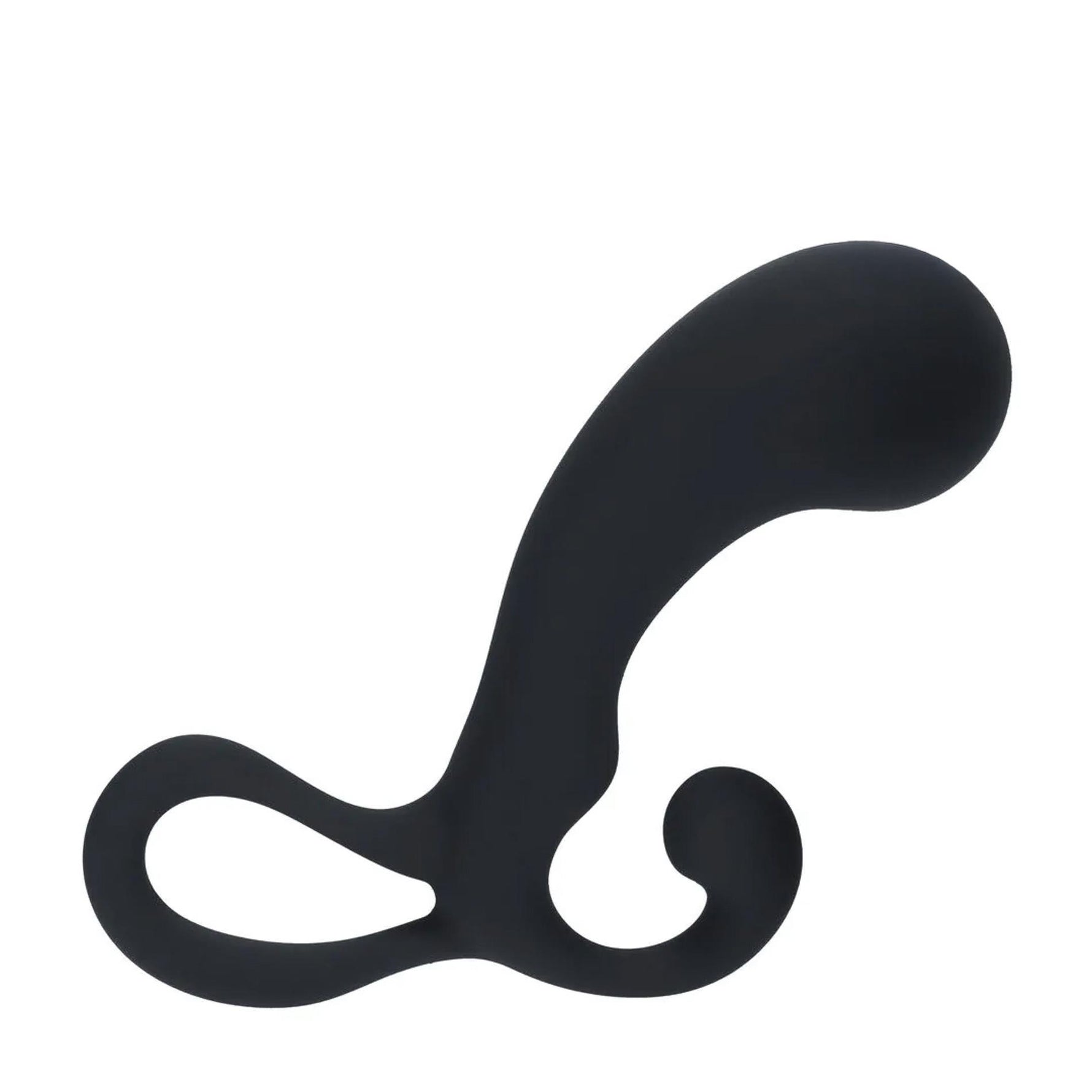 Masaj prostată Levelz M din silicon, negru, 13 cm