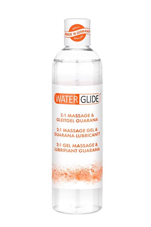 Gel de masaj pe bază de apă cu guarana Waterglide