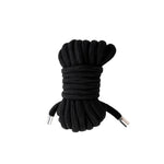 Frânghie de bondage din bumbac Fantasy 5m neagră
