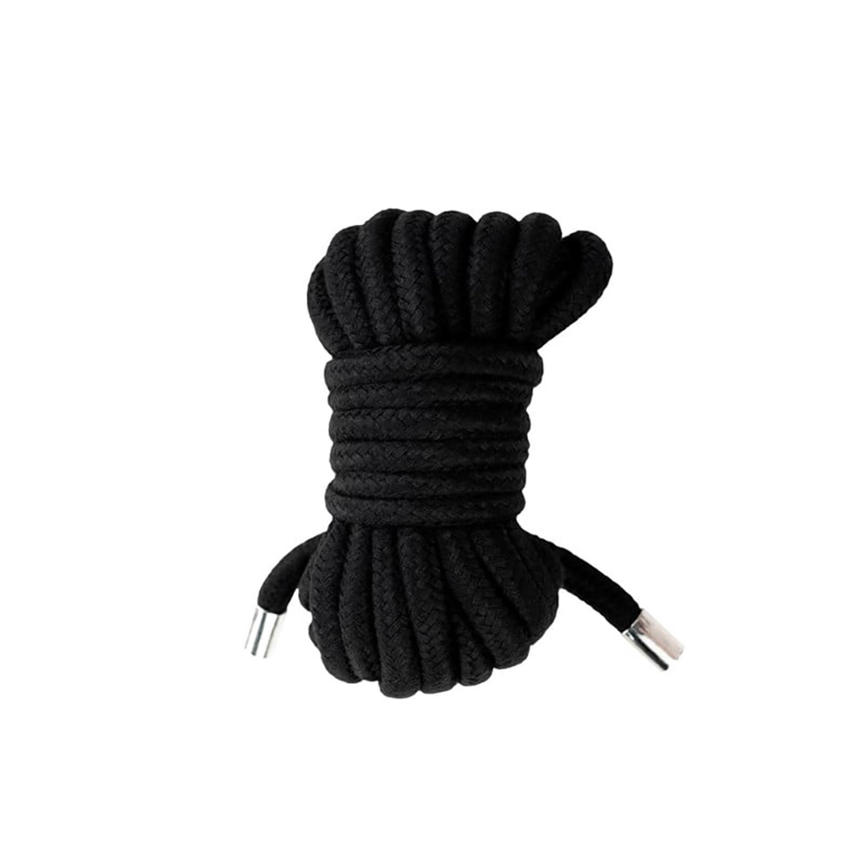 Frânghie de bondage din bumbac Fantasy 5m neagră