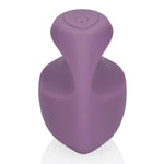 Vibrator pentru deget Loveline din silicon, violet, 3,5 cm