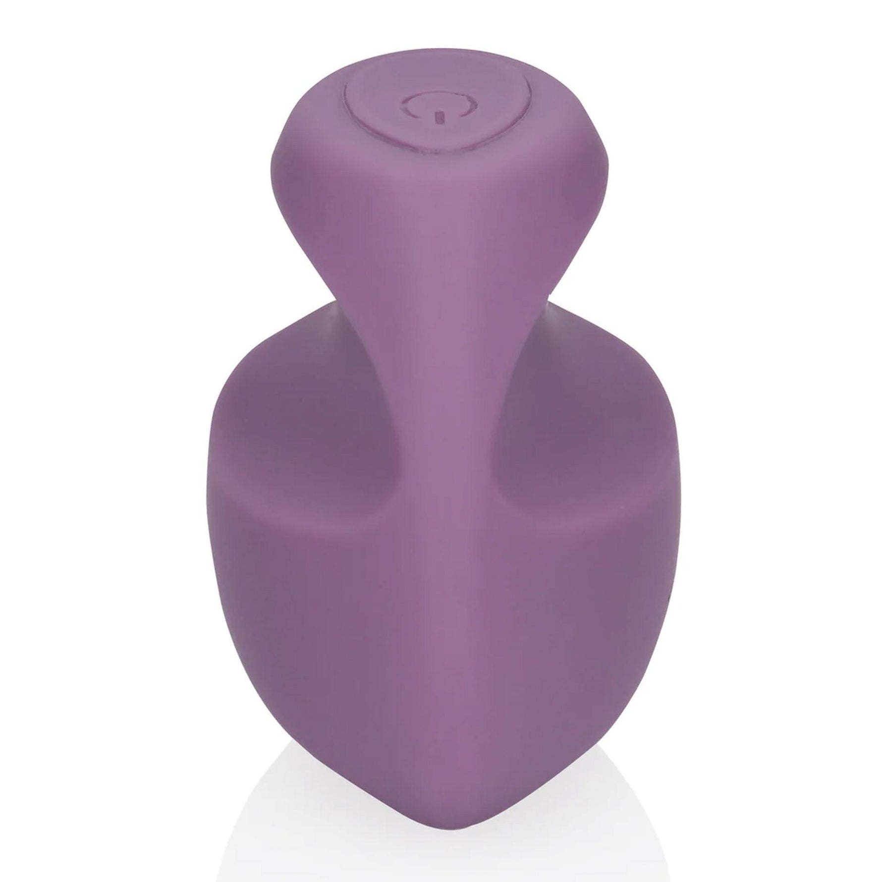 Vibrator pentru deget Loveline din silicon, violet, 3,5 cm