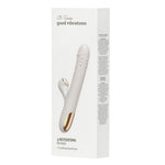Vibrator din silicon Fox seria B, 3 rotații, 7 linguri, 24 cm