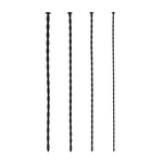 Au! Set de sonde din silicon răsucite pentru începători, 30 cm