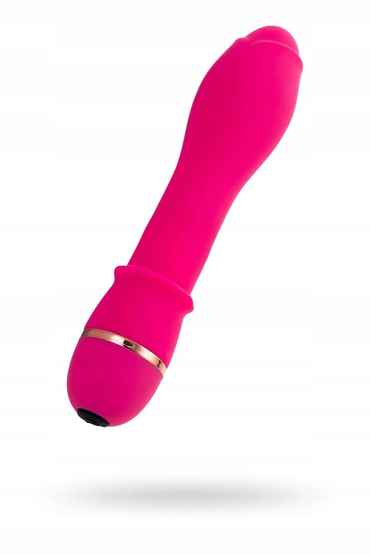 Vibrator din silicon Marchy A Toys roz 17 cm 20 moduri