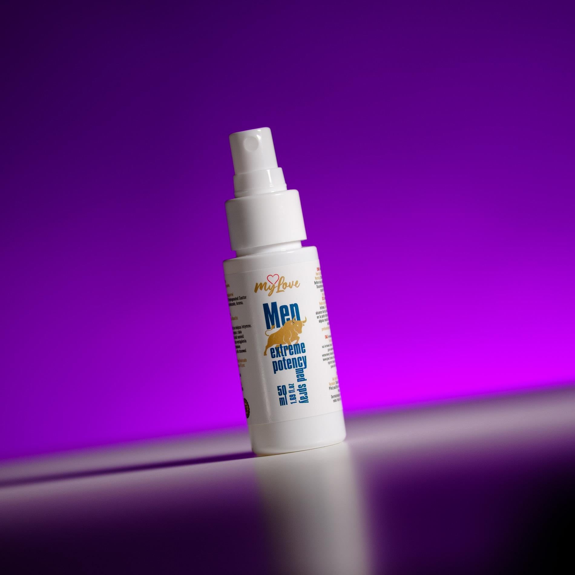 Spray încălzitor cu cafea MyLove Man Extreme Potency 50 ml