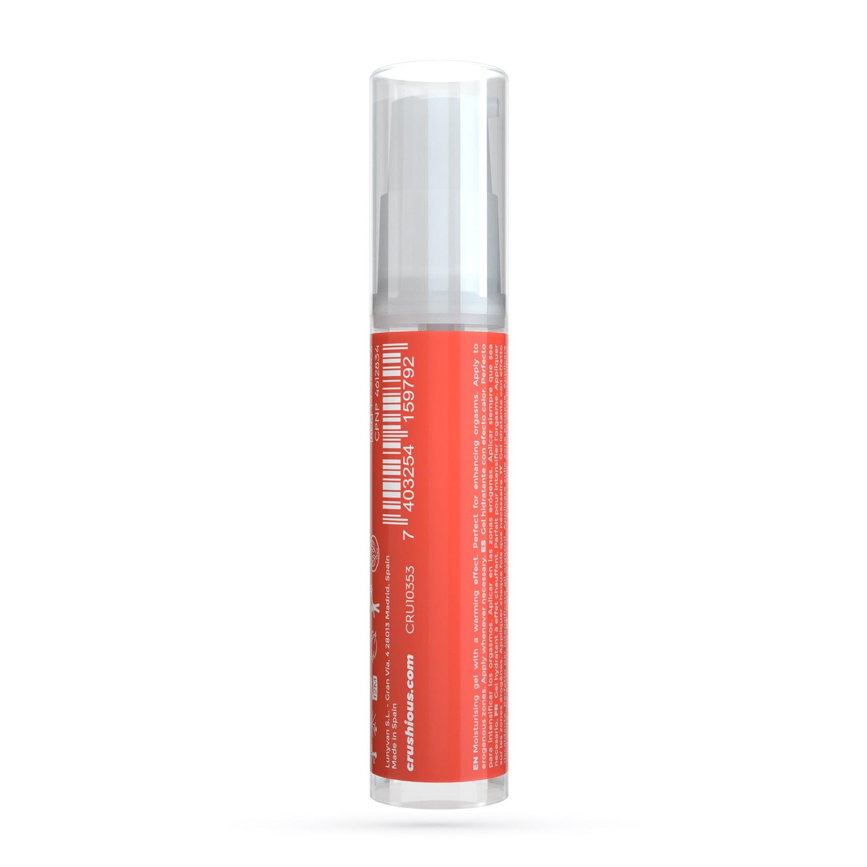 Gel intim de încălzire Crushious A Fuego Lento 10 ml