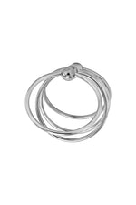 Inel de penis Chain Torc Locked din oțel inoxidabil, 45 mm, T2