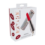 Vibrator ruj iridescent Loveline Sparkle cu accesorii