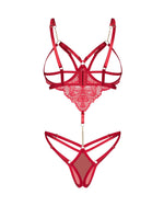 Body Obsessive Matildea roșu deschis S/M