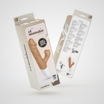 Vibrator realist cu glisare USB Crushious El Matador 22,5 cm