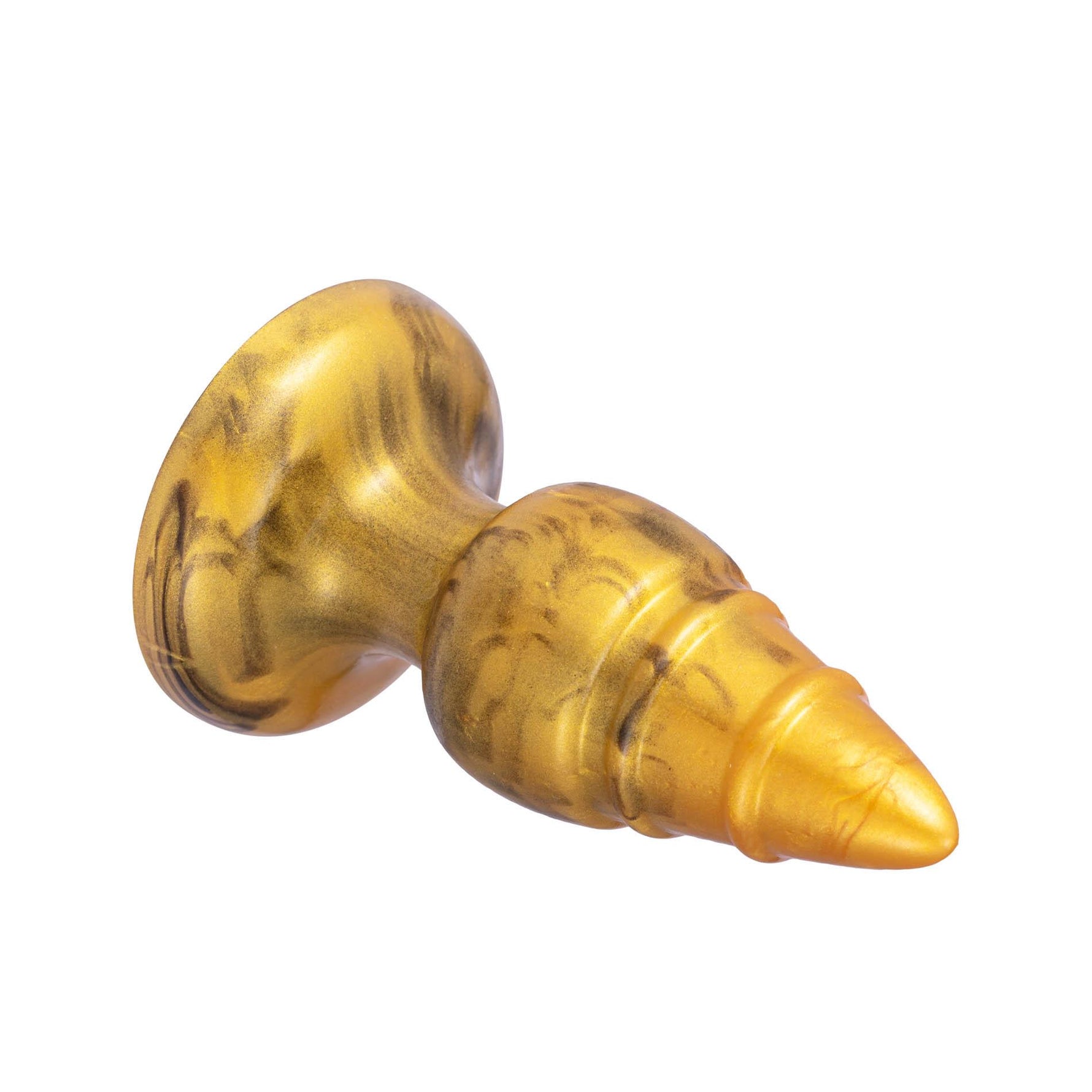 Dop anal termoreactiv Goldy Silexd auriu M 9.2cm