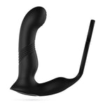 Aparat de masaj pentru prostată Crushious Erixos cu telecomandă, silicon, 16,5 cm