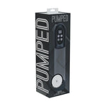 Pompă automată de penis impermeabilă și masturbator Gun Metal