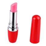 Vibrator mini ruj Power Escorts roșu 9,5 cm