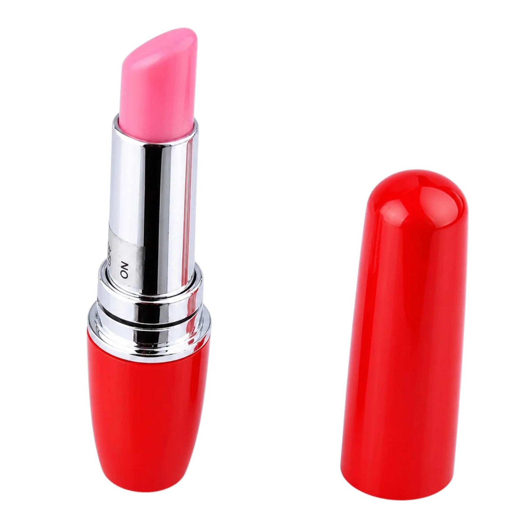 Vibrator mini ruj Power Escorts roșu 9,5 cm