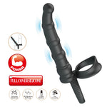 Inel anal pentru penis Pretty Love Tatum 10 vibrații 18 cm