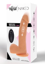 Vibrator realist din silicon ToyJoy cu telecomandă 19,5 cm