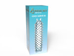 Manșon transparent pentru penis Lovesecret cu proeminențe 12,5 cm