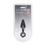Dop anal din silicon cu buclă Levelz S negru 10cm