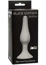 Dop anal din silicon Lola Toys gri 11,5 cm