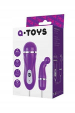 Ou vibrant A Toys violet cu 12 moduri