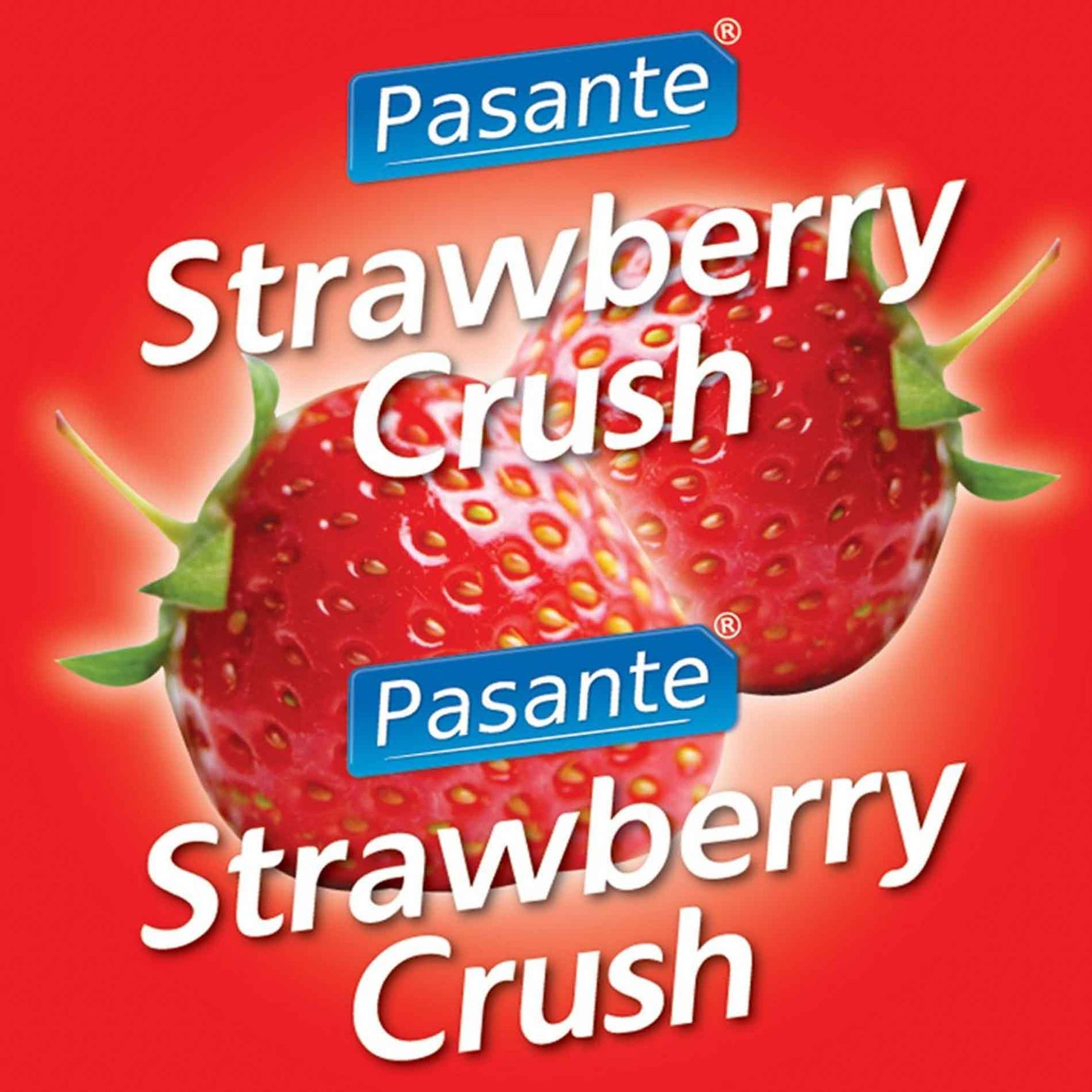 Prezervative Pasante Strawberry Crush roșii 144 buc