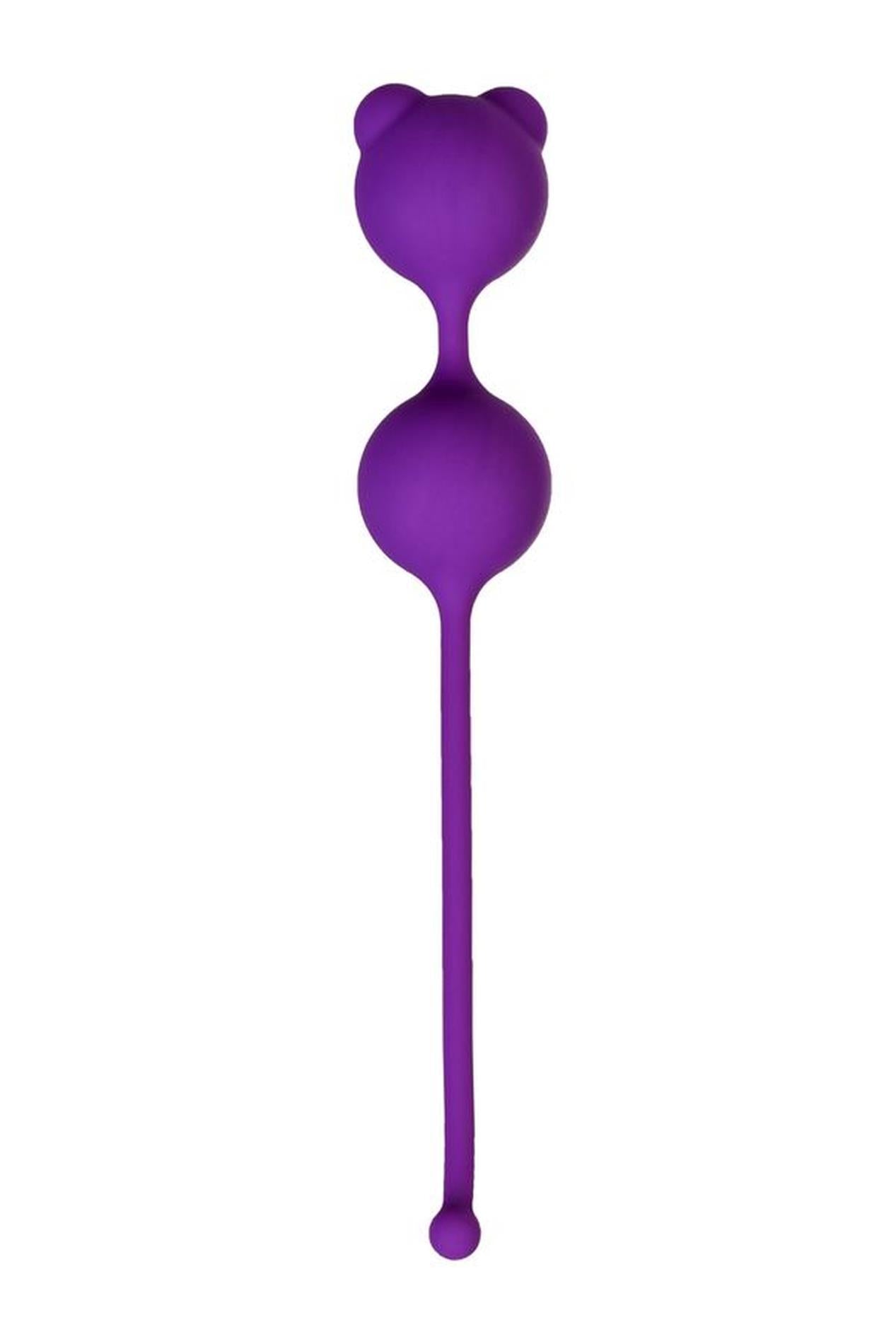 Bile vaginale din silicon A-Toys Meeko violet