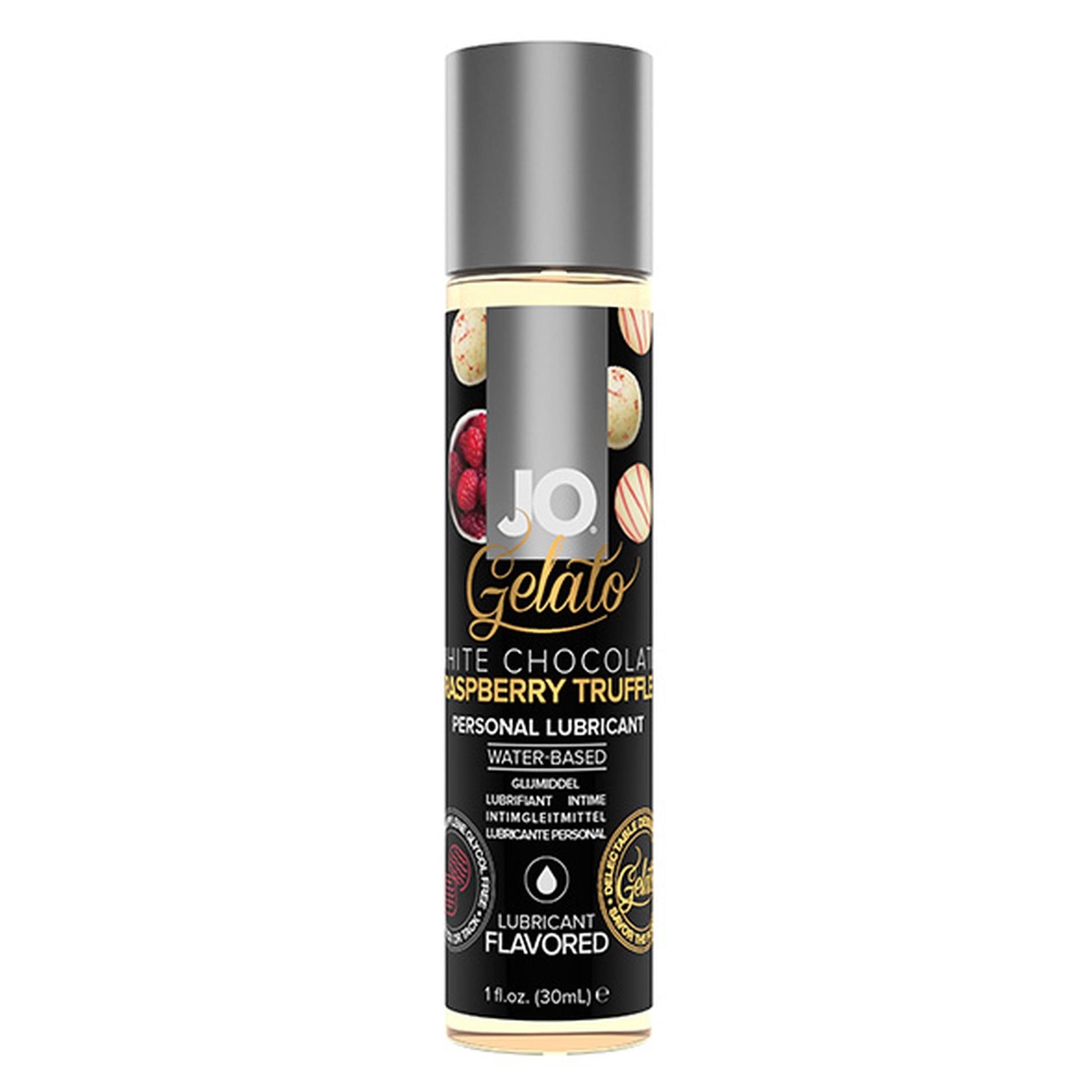 Lubrifiant JO Gelato ciocolată albă și trufe 30 ml