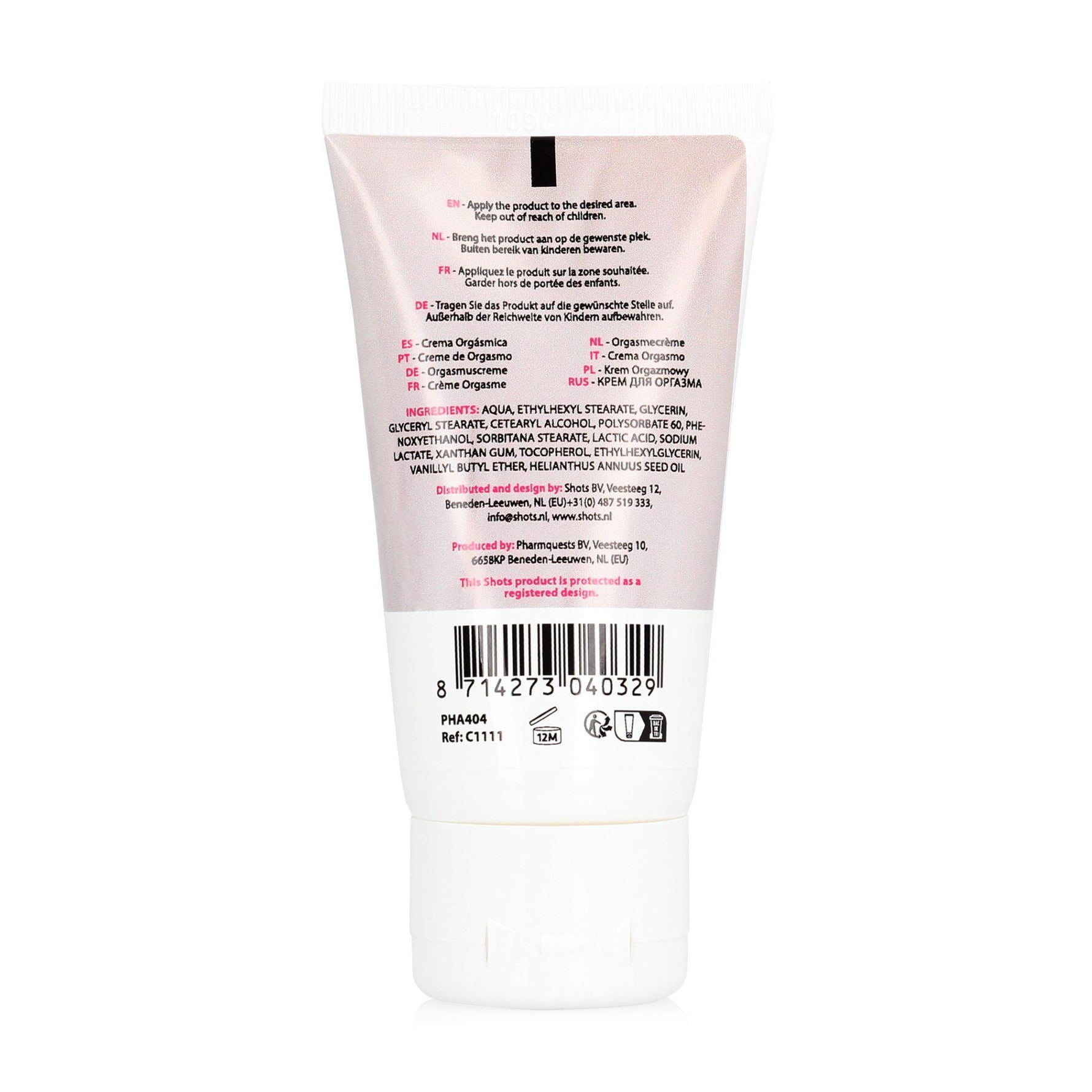 Cremă Orgasmică Pharmquests 50 ml