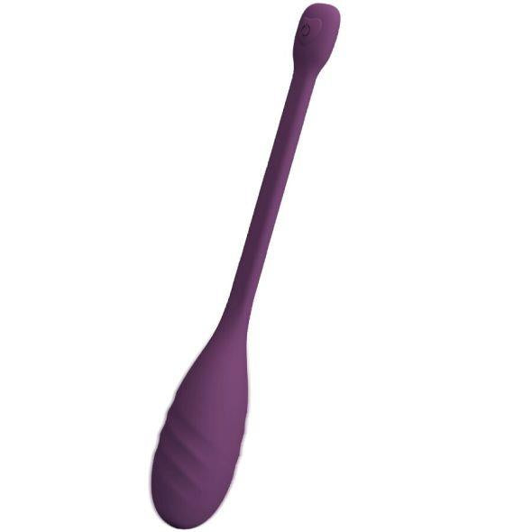 Vibrator portabil Leviathan cu aplicație Pretty Love controlată, violet