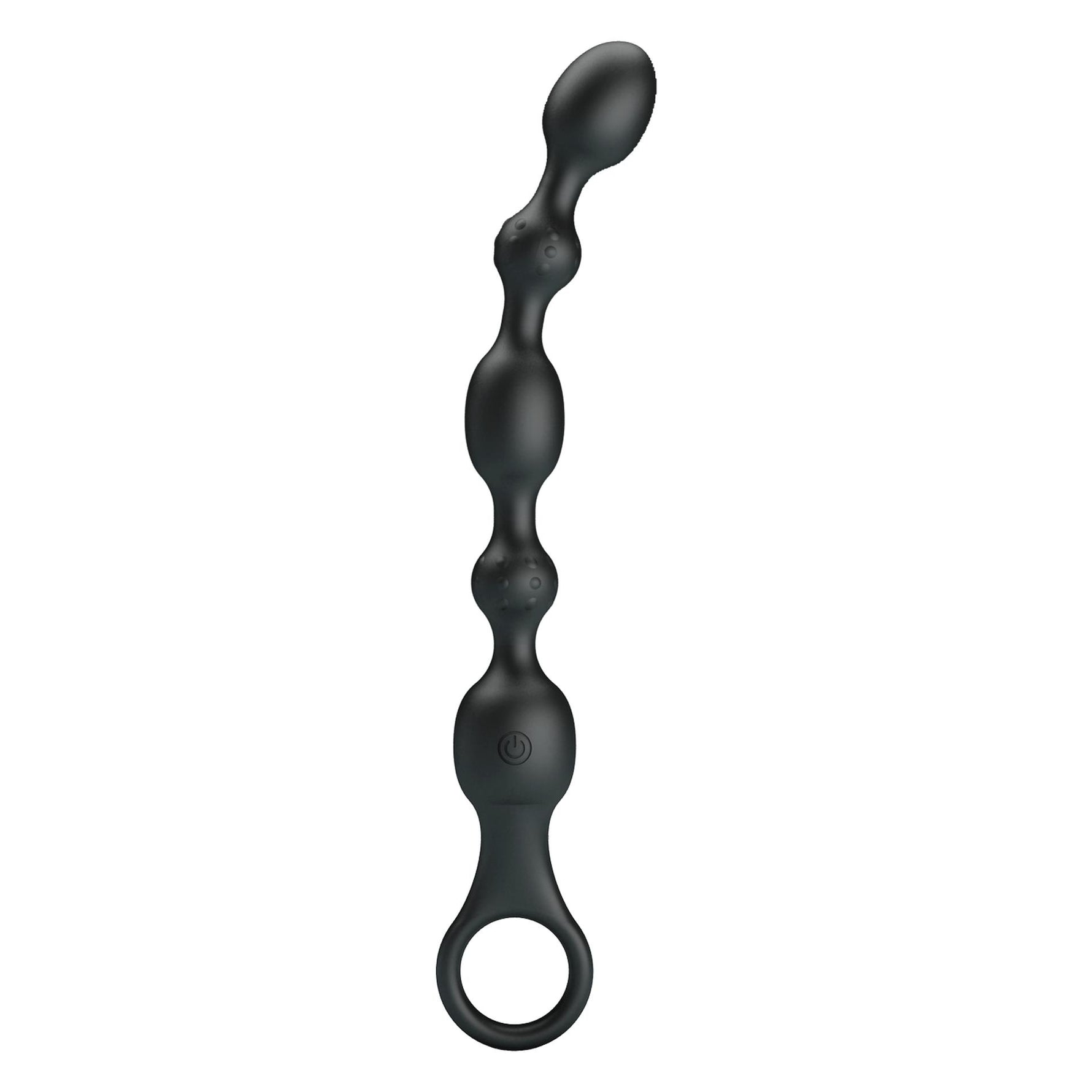 Vibrator anal cu perle din silicon Pretty Love Van, 10 moduri, USB