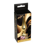 Plug anal cu diamant din aur roz MyLove Toys, 9,5 cm