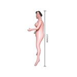 Păpușă vibratoare Baile Finish Girl cu două găuri