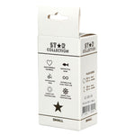Dop anal din silicon Star Collection S, albastru deschis, 7 cm