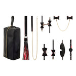 Set de lux BDSM cu 8 piese, Fantezii de dormitor, negru