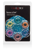 Set de 6 inele de erecție Senso Calexotics multicolore