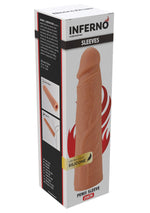 Capac extensibil Hidden Desire Inferno din silicon 20 cm
