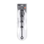 Perle anale din silicon negru Levelz M 30mm