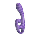 Stimulator clitoridian dublu din silicon violet Pretty Love Sumner