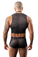 Costum de chelner Paris Hollywood din 3 piese, negru, universal