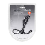 Masaj prostată Levelz S din silicon, negru, 10 cm